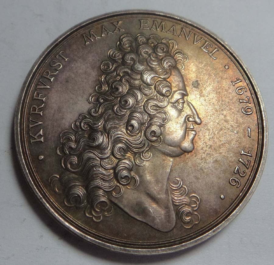 Bavaria: Silver Medal 1976 Maximilian II Emanuel 1679-1726