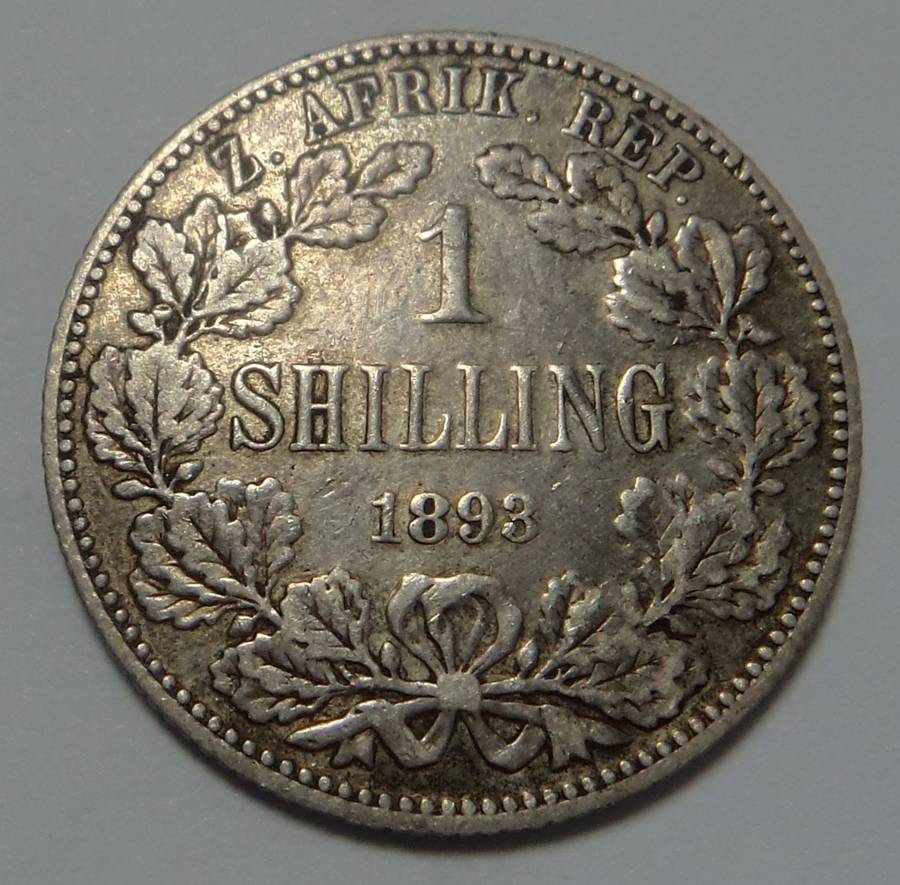 Paul Kruger ZAR Shilling (1/-) of 1893