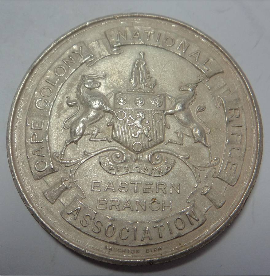 Cape Colony: Silver Medal: Harris Challenge Trophy Medal