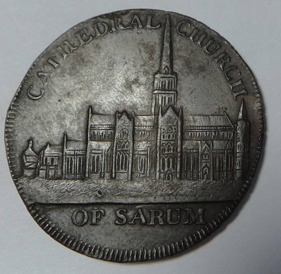 Salisbury (Wiltshire) Sharpes ½ Penny Token 1796