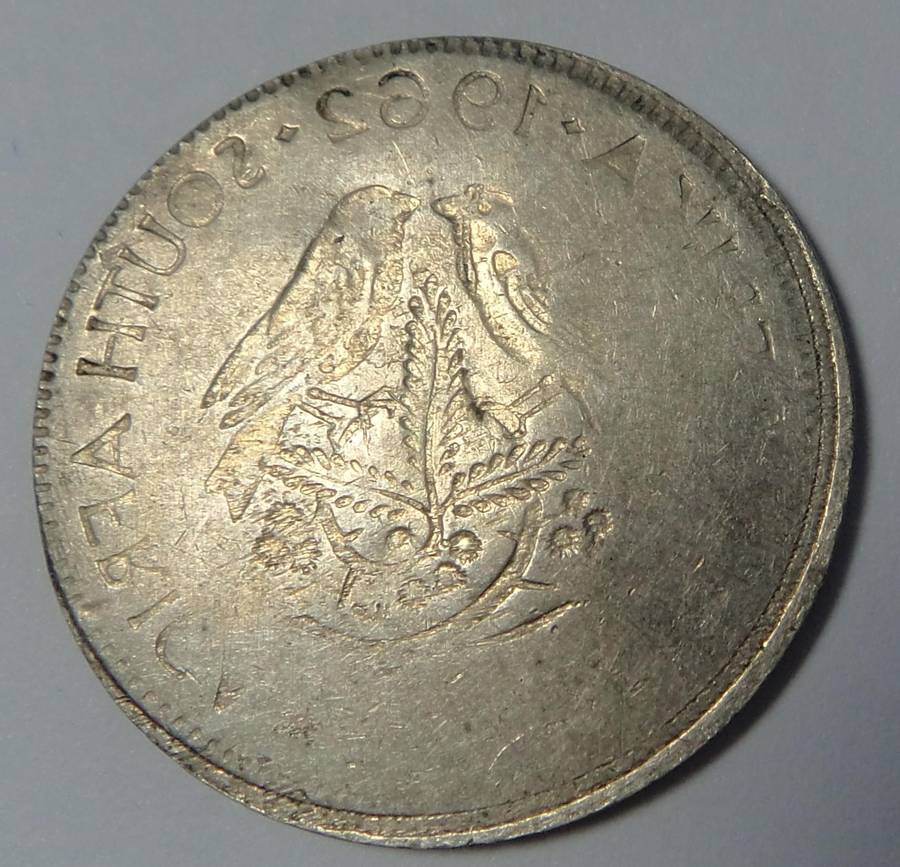 RSA Mint ERROR: 1st Decimal ½ Cent 1962