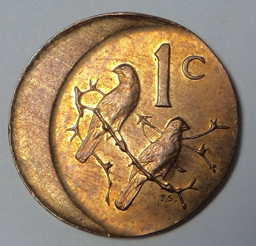 RSA Mint ERROR: 2nd Decimal Cent 1988