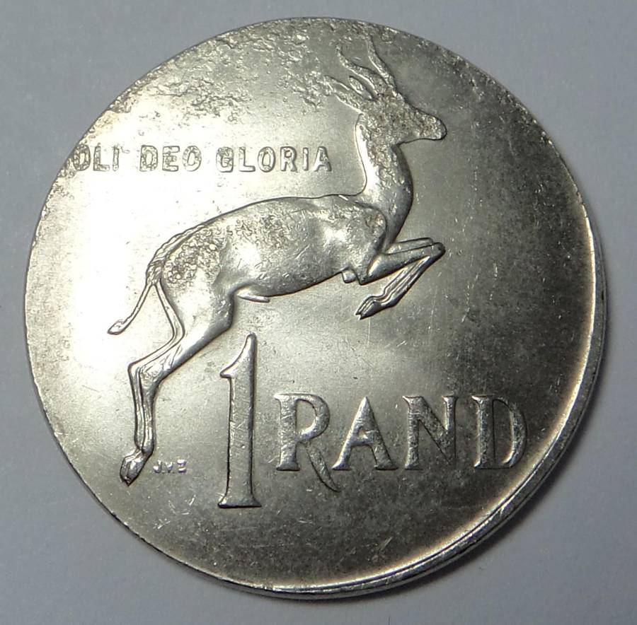 RSA Mint ERROR: 2nd Decimal R1 1989