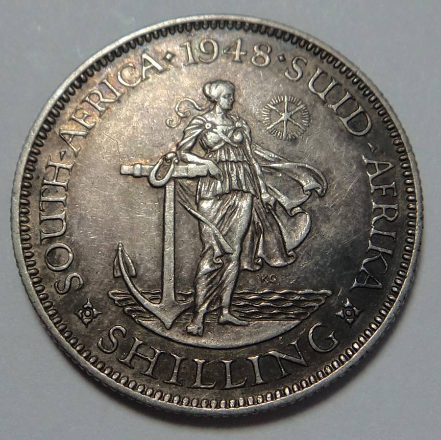 Union of SA: The scarce Shilling of 1948