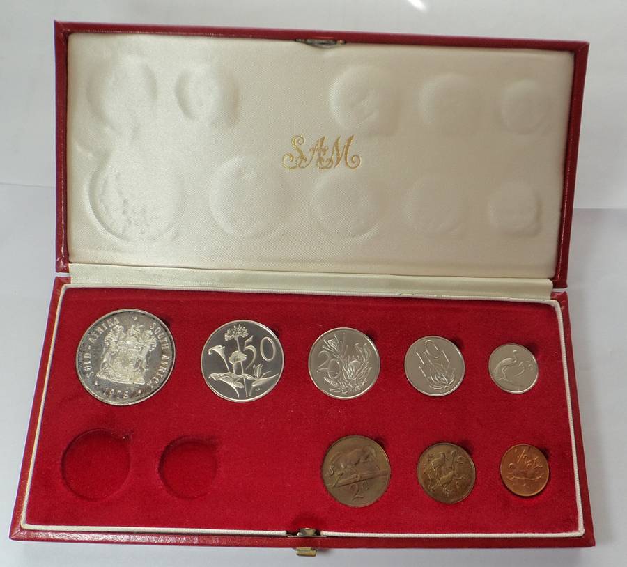 1978 RSA Short Proof Set in SAM Red Box