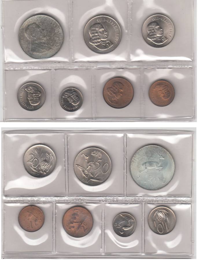 1967 Afrikaans SA Mint Pack with Silver R1