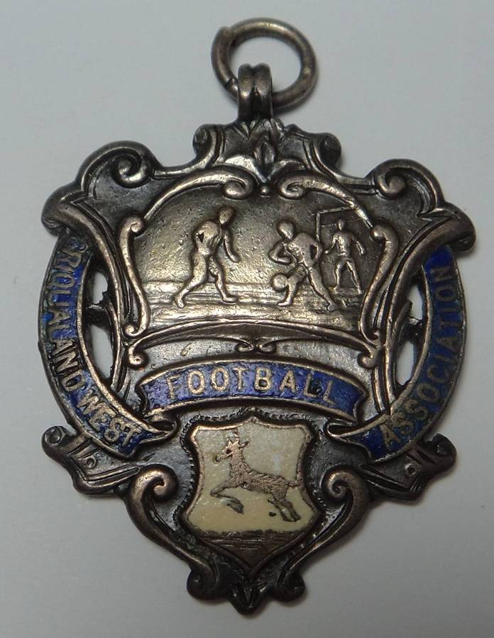 Silver Football Medal: Griqualand West 1910