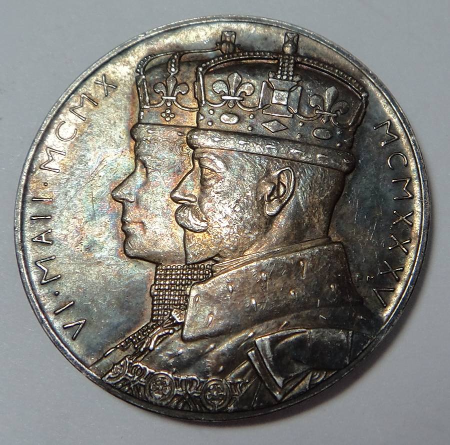 SA Union: Silver Jubilee of King George V 1935 (Silver Medal)