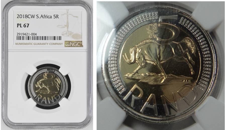 Oom Paul R5 of 2018: NGC PL 67 (Pop 3)