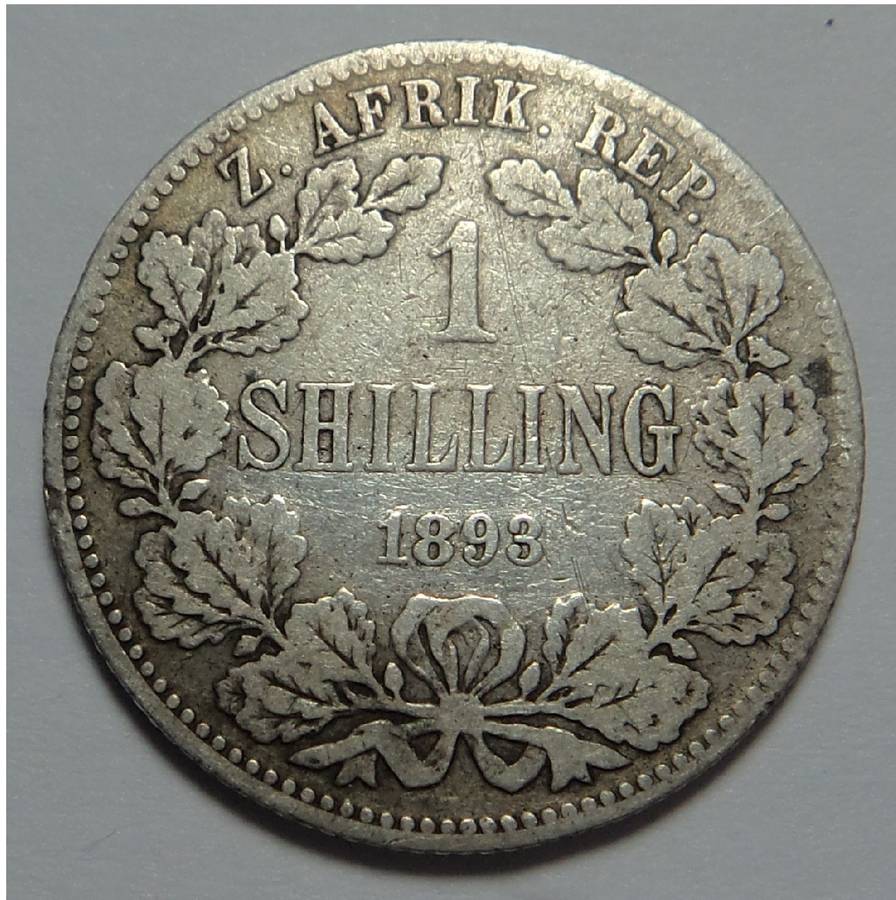 The Scarce Paul Kruger Shilling of 1893