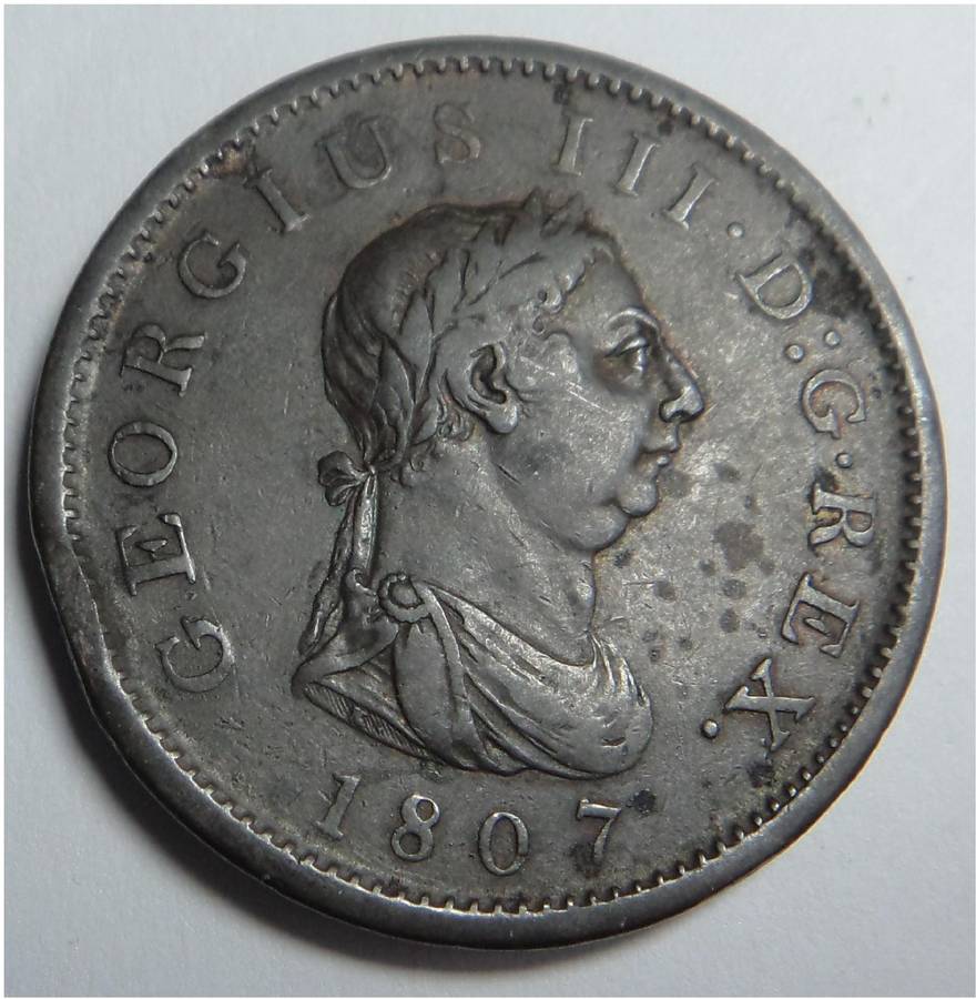 Great Britain: Penny 1807 (George III)