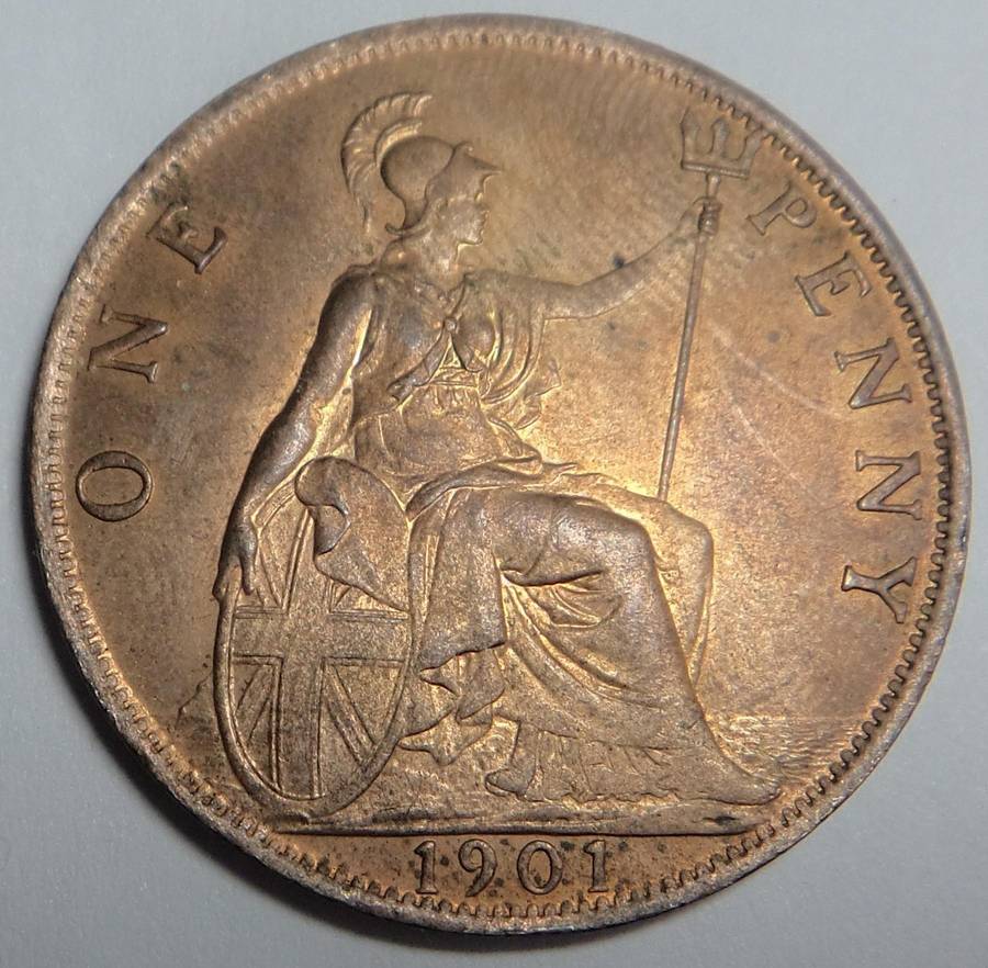 Great Britain: Penny 1901 (Mint State)