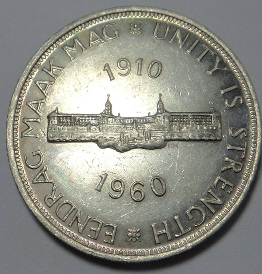 Union of SA Crown (5/-) of 1960
