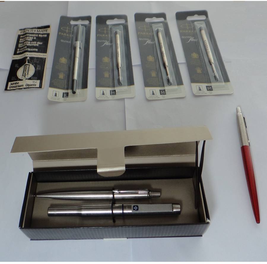 Parker Pen Lot with Refills
