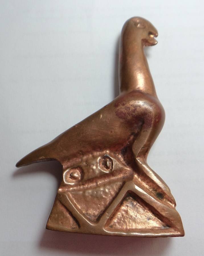 Copper Statue of the Zimbabwe Bird