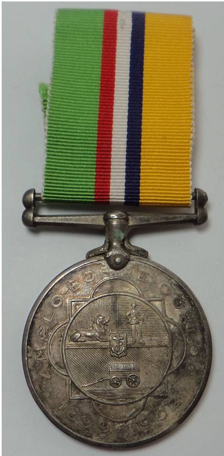 Anglo-Boere Oorlog/War Medal (ABO) to Burger J.C. Potgieter