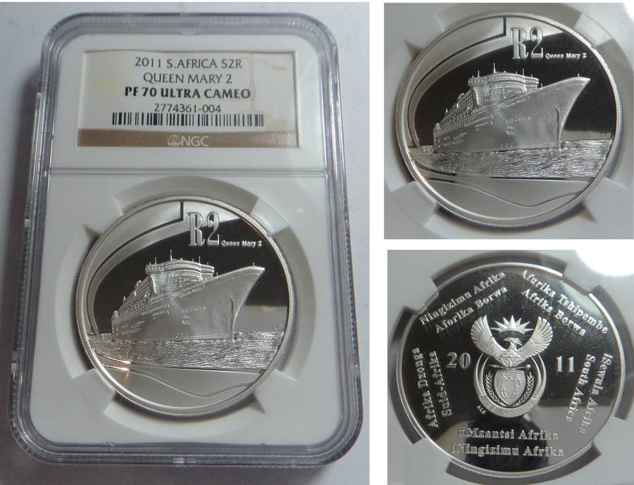 2011 R2 Crown (Queen Mary II) NGC PF 70 Ultra Cameo