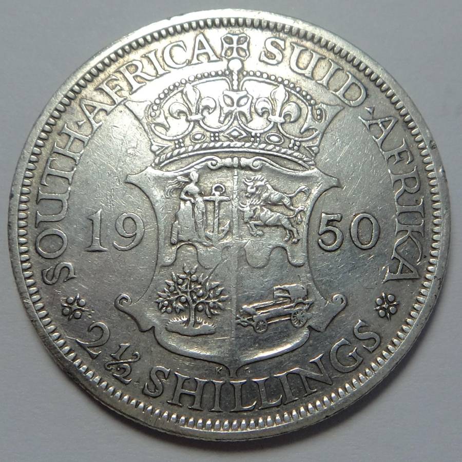 Union of South Africa: The Scarce Half Crown of 1950