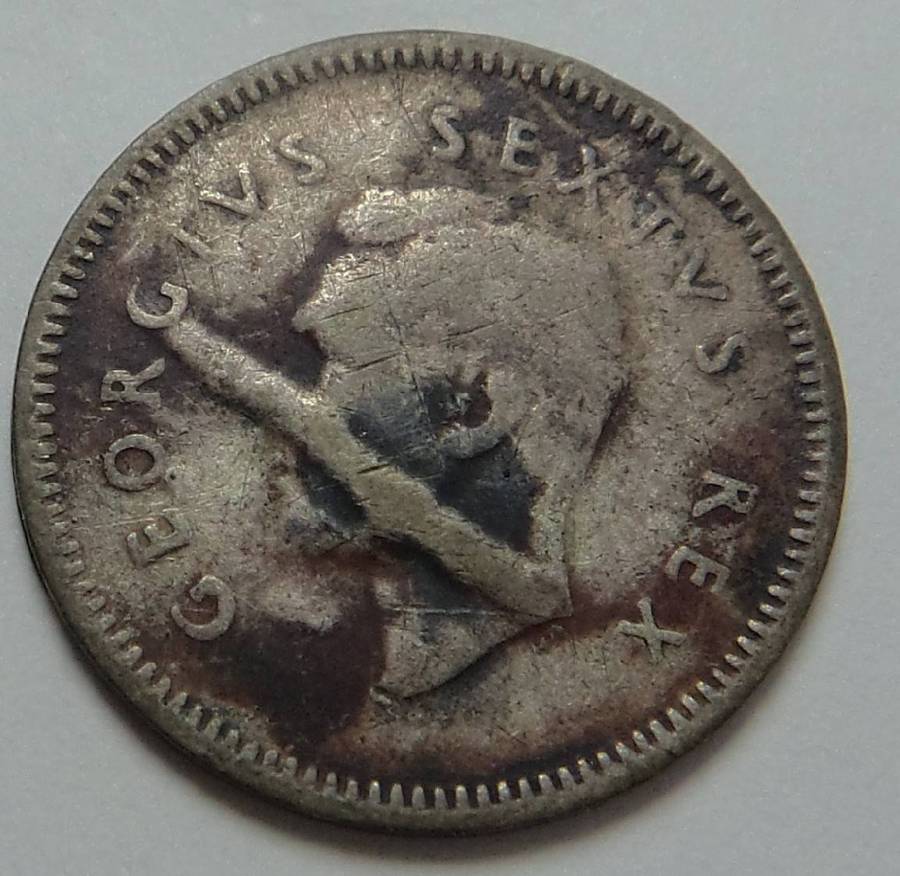 Union of SA: ERROR Tickey of 1952