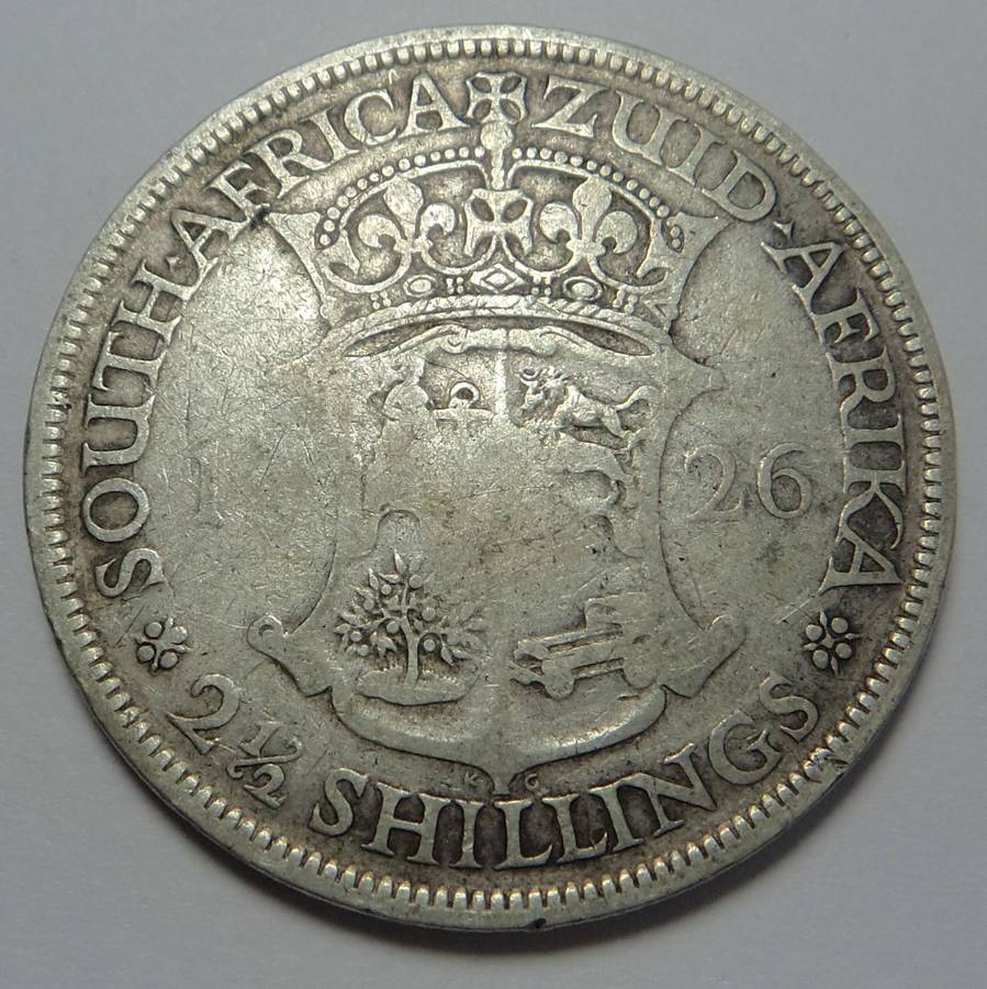 Union of SA: Half-Crown (2/6-) of 1926