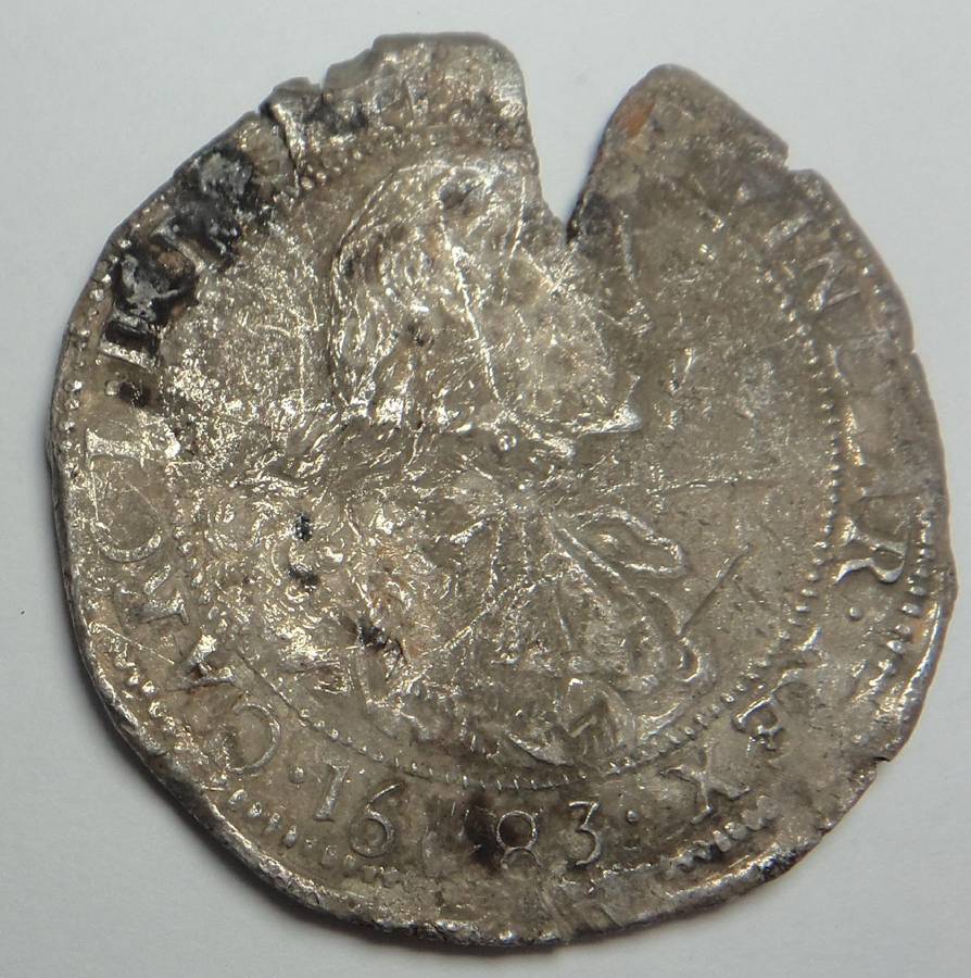 Silver Ducatoon of 1683 from the Merensteijn Shipwreck