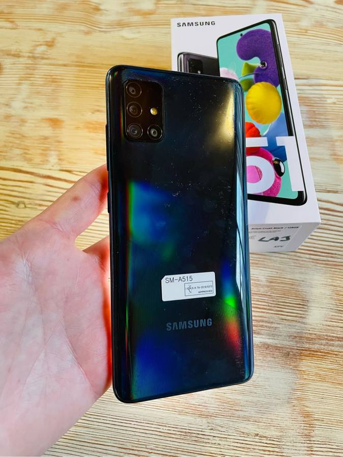Samsung A51 with box