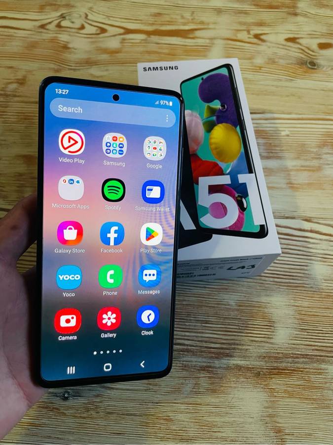Samsung A51 with box