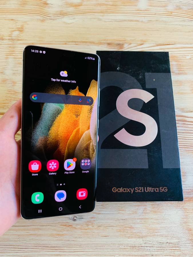 Samsung S21 Ultra 5g with box