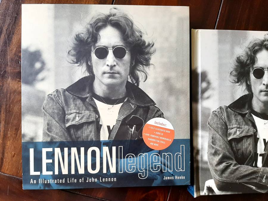 John Lennon, first edition "An illustrated life of John Lennon" from 2003, new
