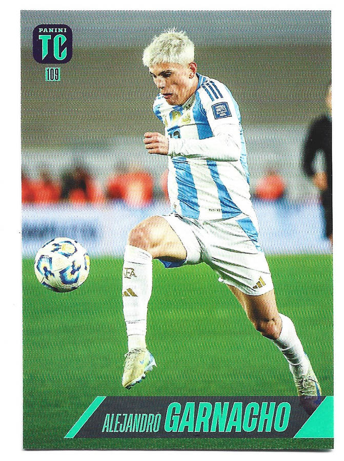 ALEJANDRO GARNACHO - PANINI `TOP CLASS` 2025 COLLECTION -  BASE TRADING CARD 109