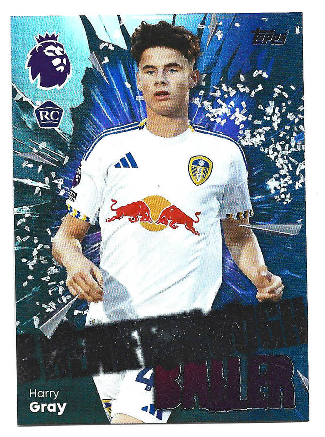 HARRY GRAY - TOPPS Premier League Premium 2025/26 - "BREAKTHROUGH BALLER" Trading card  342