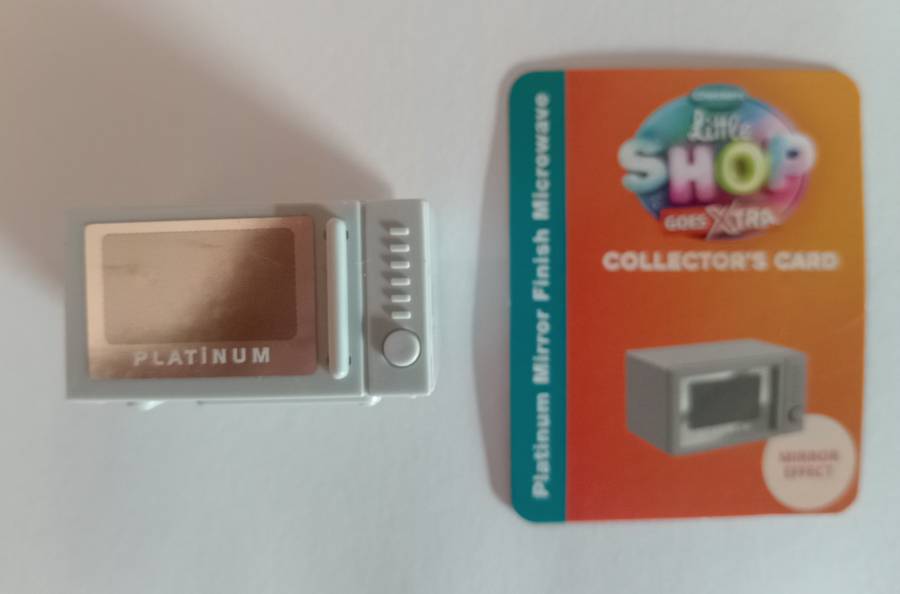 CHECKERS Little Shop Goes Extra - PLATINUM MICROWAVE with CARD