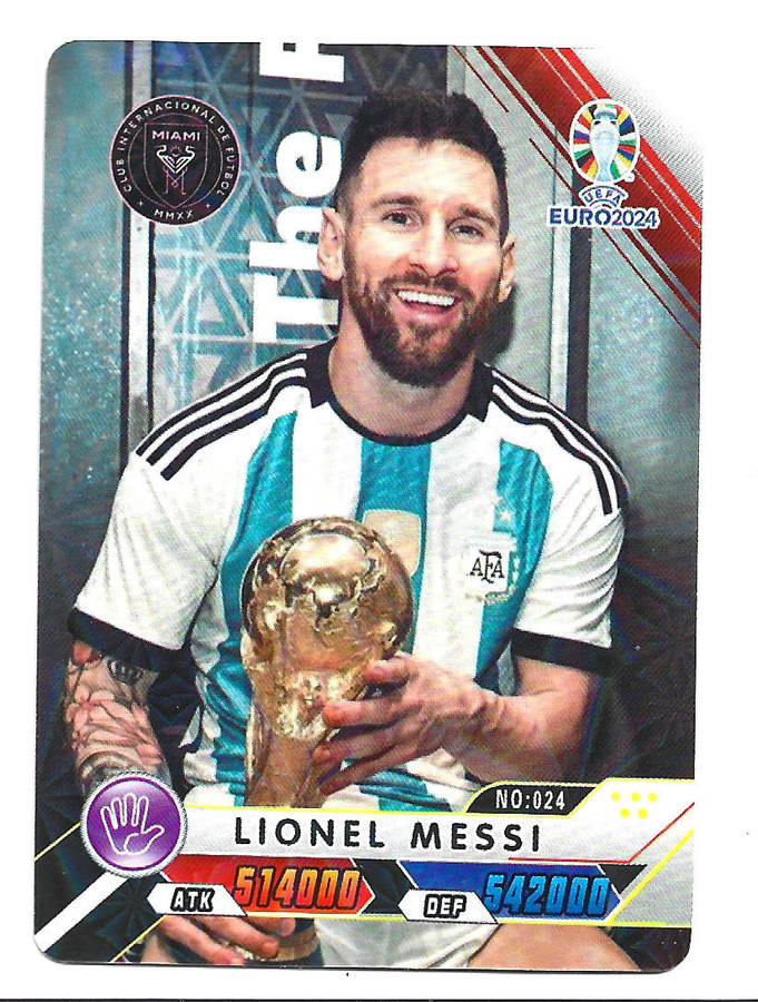 LIONEL MESSI - STAR CARD COLLECTION 2025 - STAR TRADING CARD V2