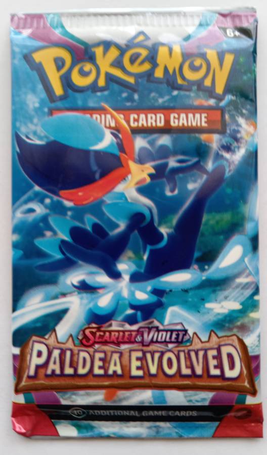 POKEMON CARD - PALDEAN WOOPER  128/193  Reverse Holo  Paldea Evolved Trading Card - Mint