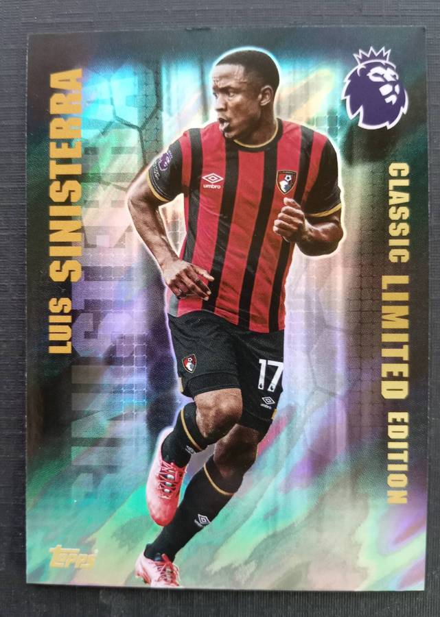 LUIS SINISTERRA - TOPPS Premier League Premium 2025/26 Collection - CLASSIC LIMITED EDITION CARD LE3