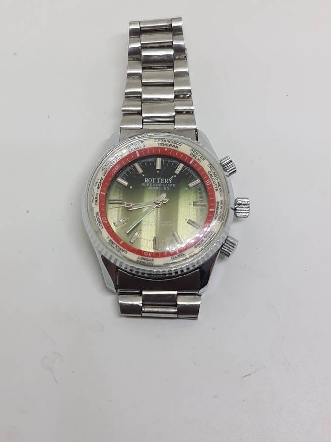 Mens Rottery Super De Luxe  mechanical Watch