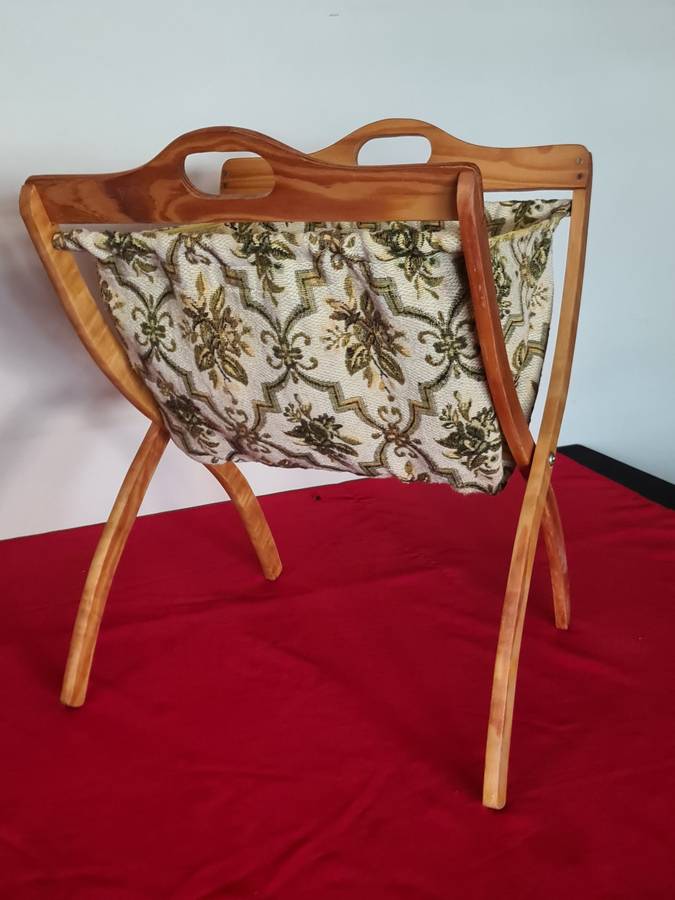 Vintage Tapestry, Knitting/Sewing fold up box