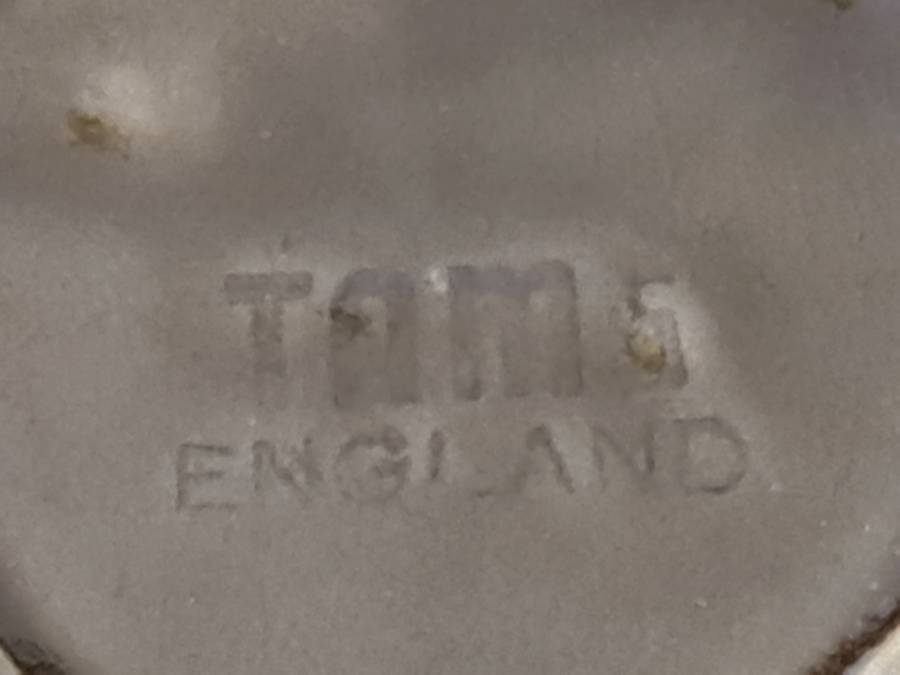 Tams England Green ceramic trio