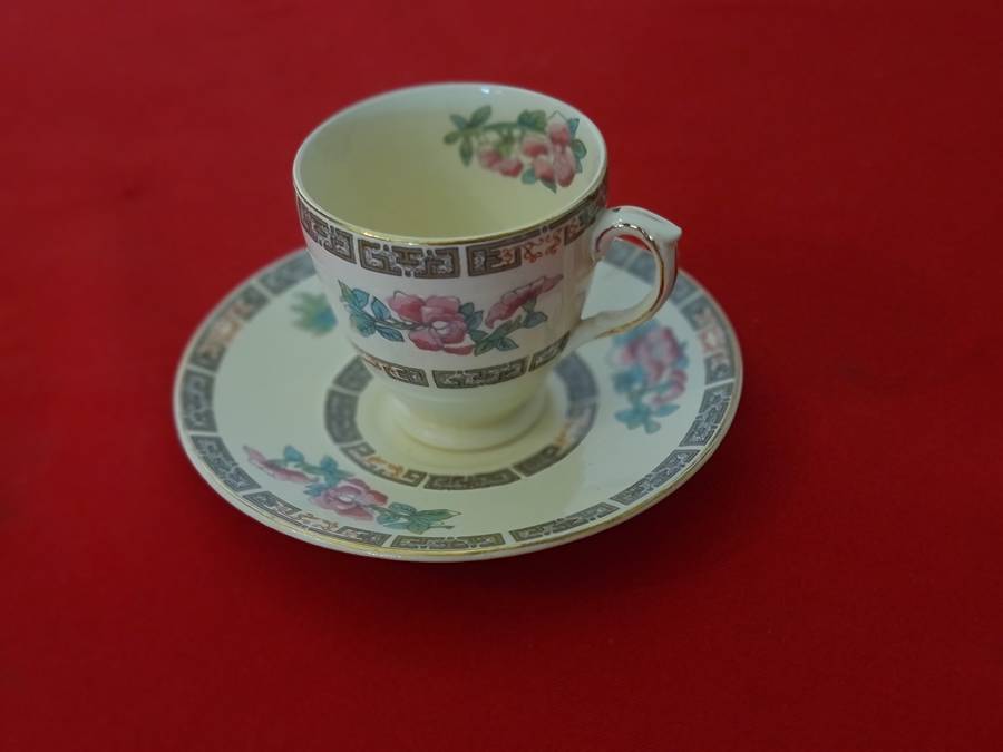 New Hall Hanley, Staffordshire England Coffee Duo