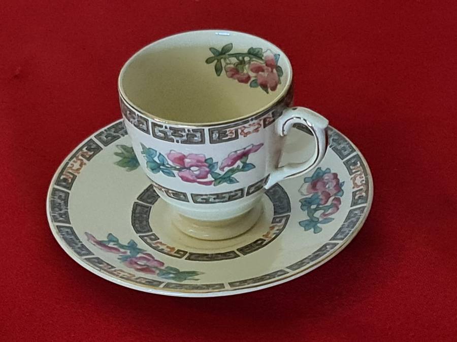 New Hall Hanley, Staffordshire England Coffee Duo