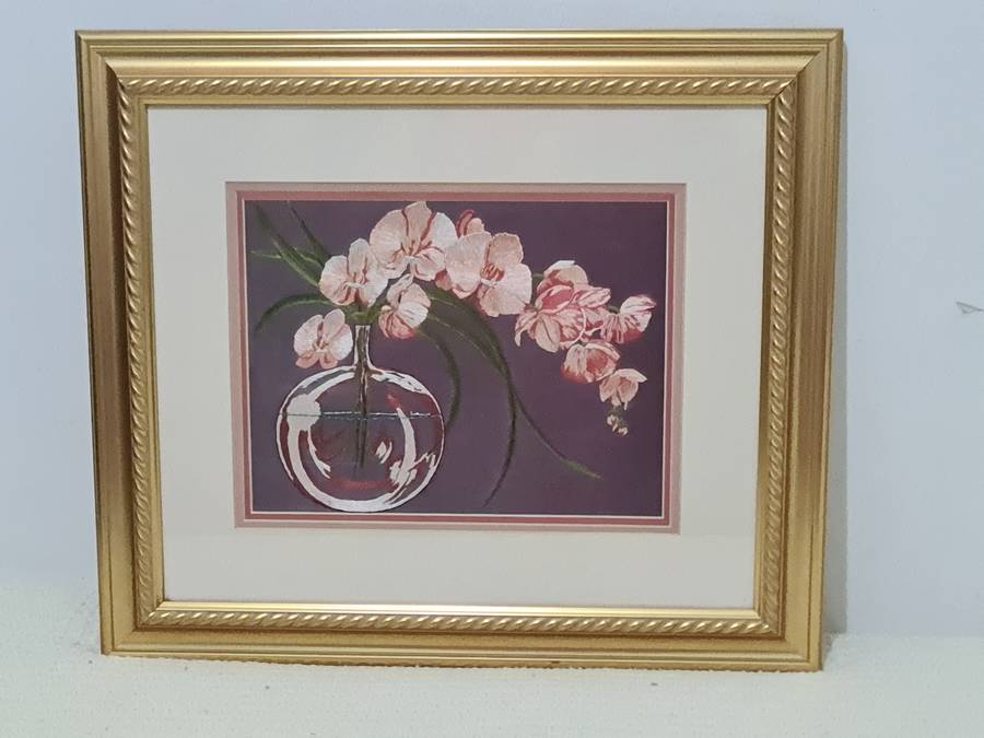 Stunning long and short stich tapestry