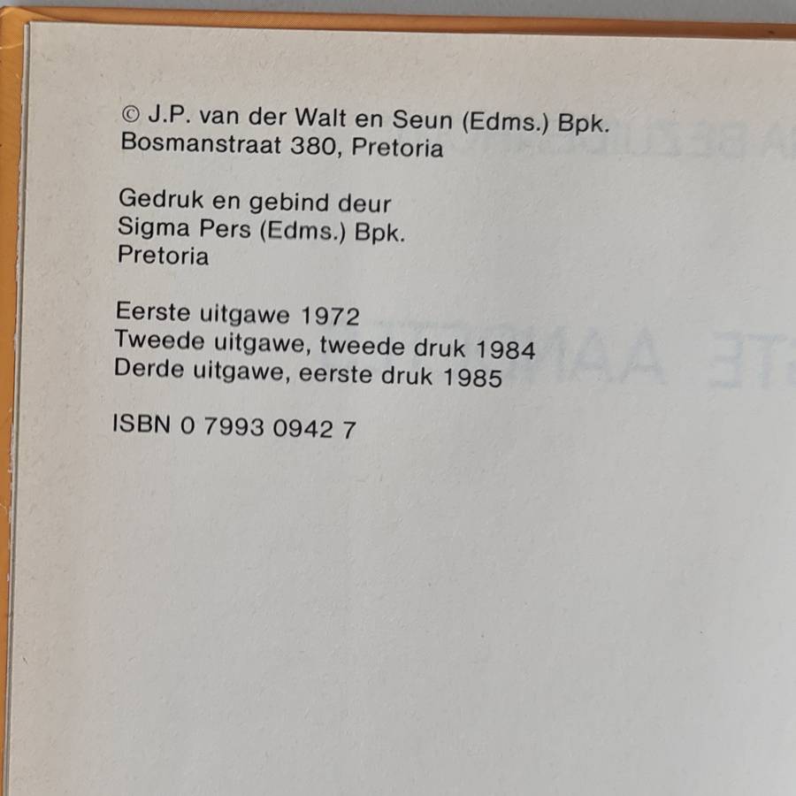 Ligte aandetes deur Erina Bezuidenhout resepte Boek.