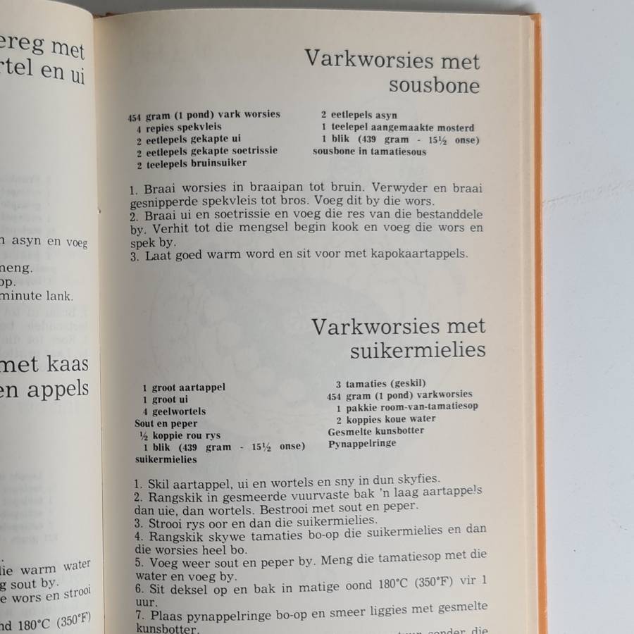 Ligte aandetes deur Erina Bezuidenhout resepte Boek.