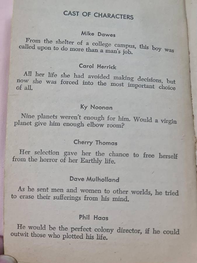 Book: Two in one: The Seed Of Earth & Next Stop The Stars Book