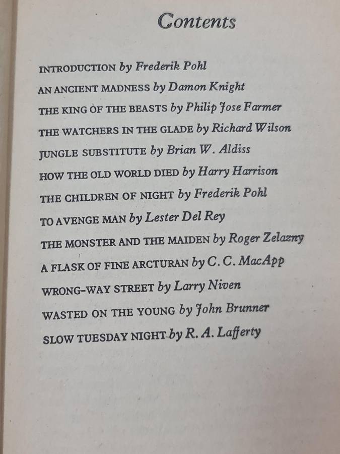 Book: The Ninth Galaxy reader  edited by Frederik Pohl Book