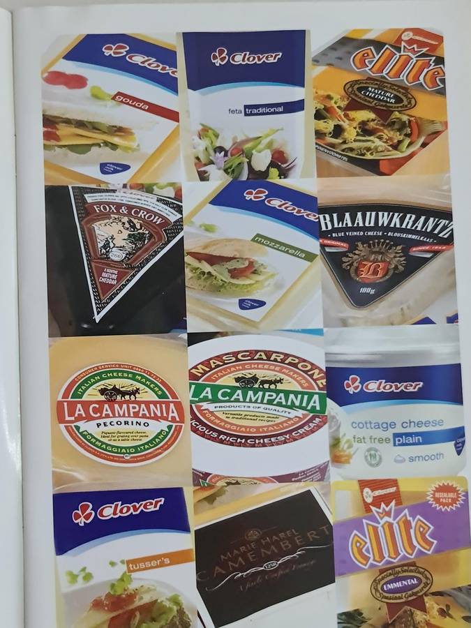 Snacking, Cooking & Baking with Clover Cheese recipe book