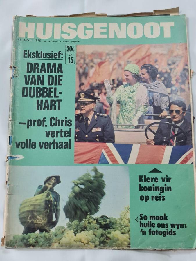Huisgenoot 11 April 1975, Drama van die Dubbel hart