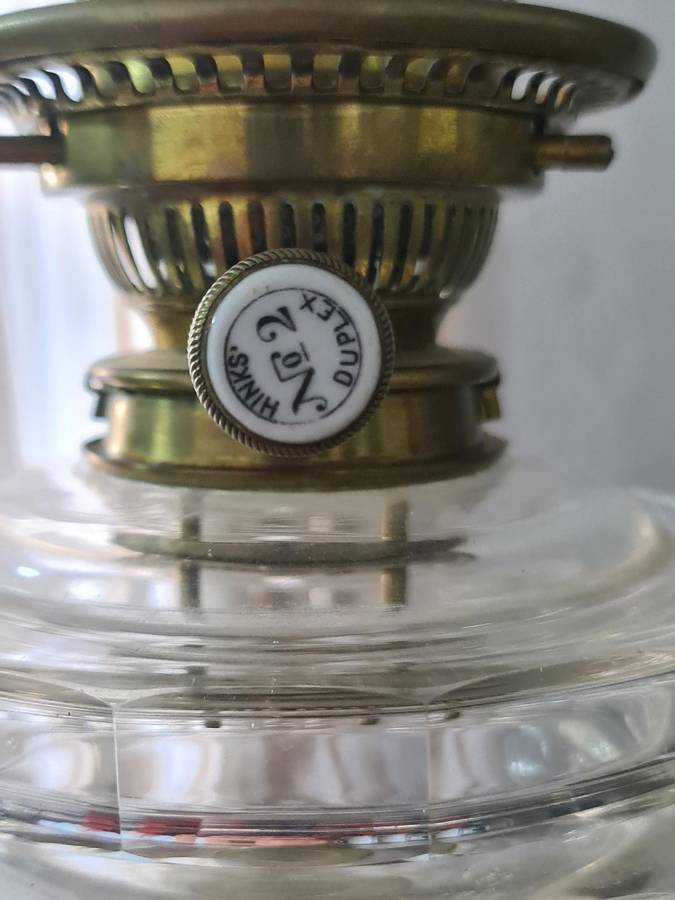 Hinks no.2 Duplex oil/parafine lamp