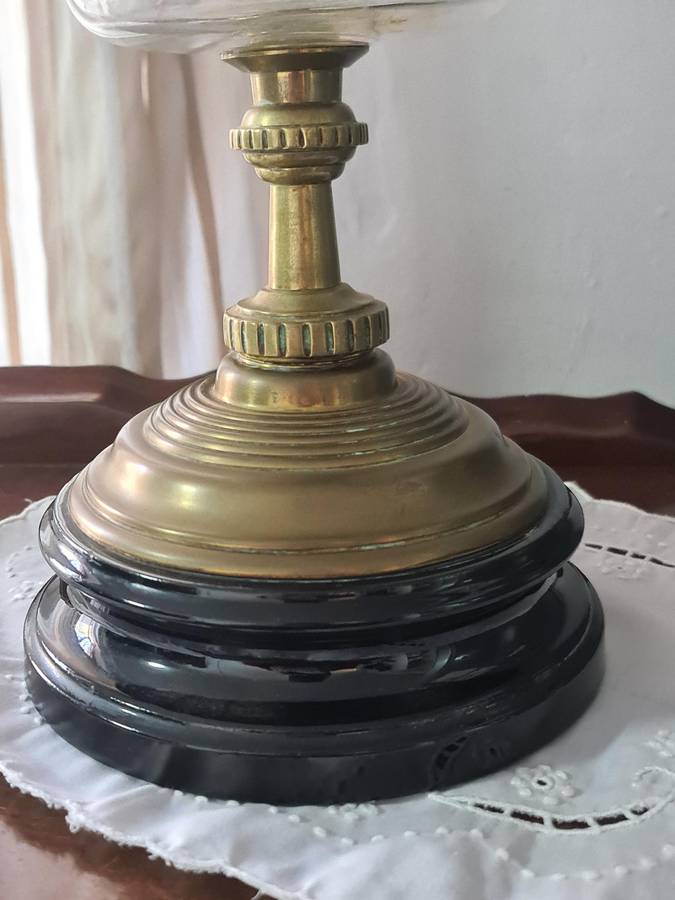 Hinks no.2 Duplex oil/parafine lamp