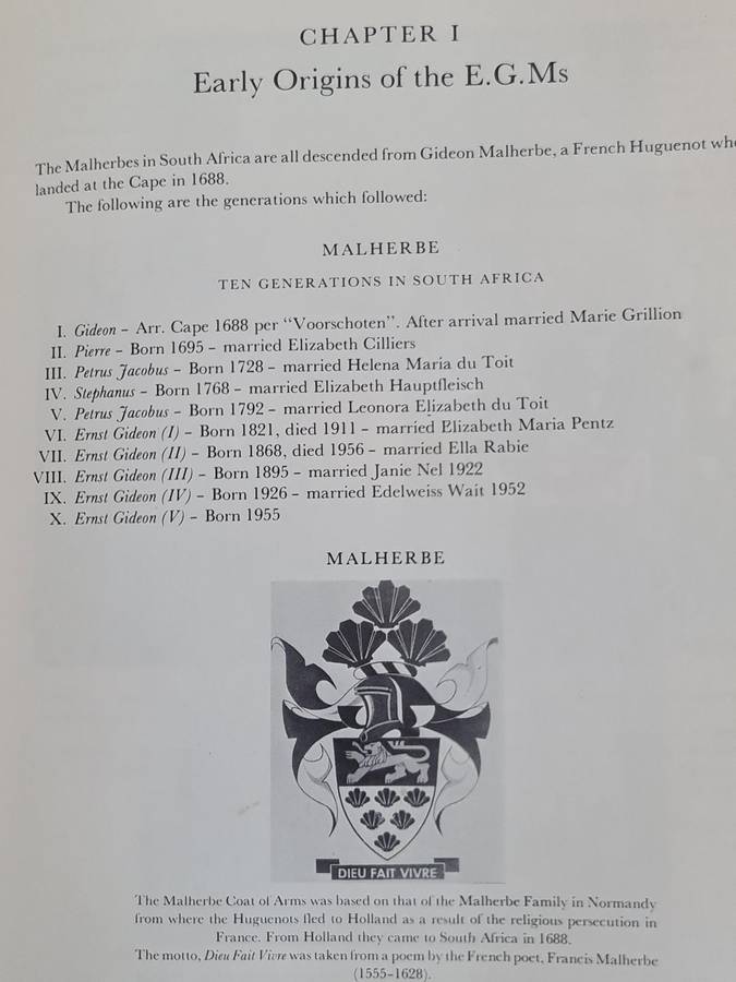 Book: Never a Dull moment: Dr. E.G. Malherbe Autobiography